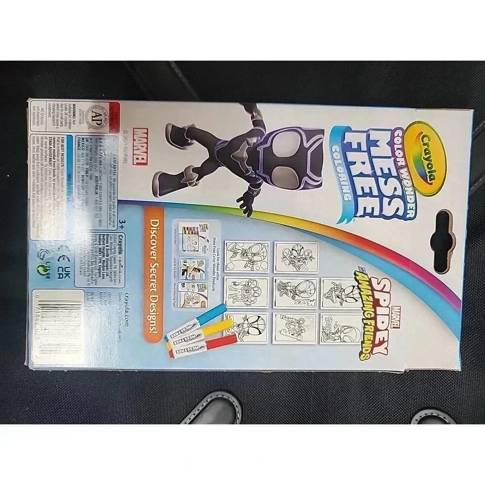 Crayola Color Wonder Marvel Spidey And His Amazing Friends Mess Free Color